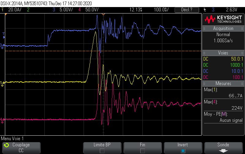 Transistor MOS en commutation